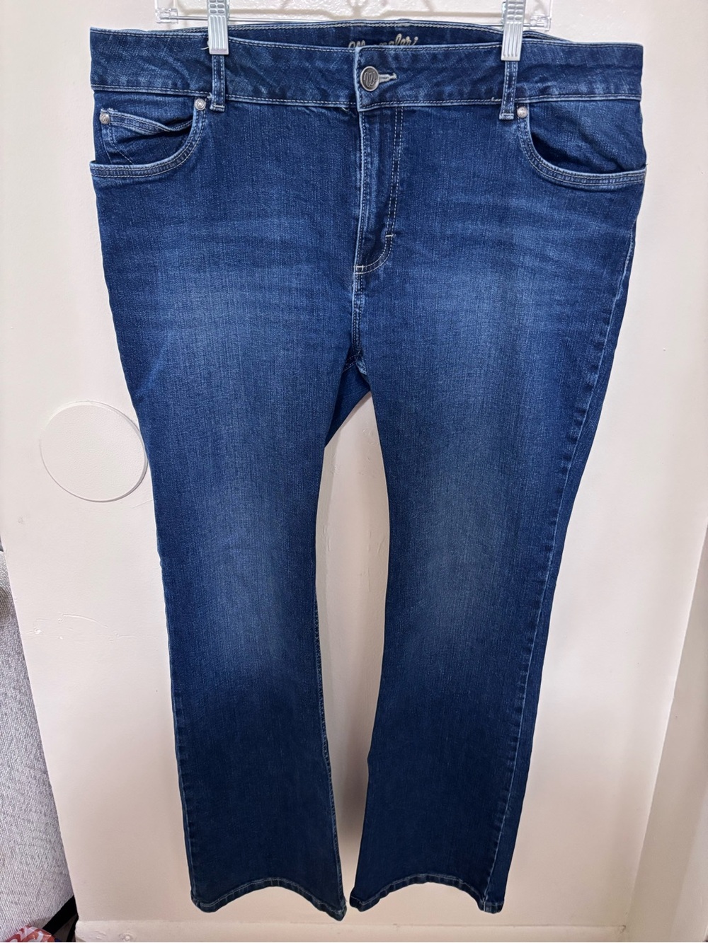 Women’s Retro Wrangler Bootcut Jeans Size 19x32